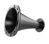 DS18 PRO-HA202/BK tromba quadrata da 23 x 23 cm alluminio per driver tweeter