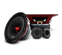 DS18 PRO-X6.4BMPK - Pacchetto completo - Include 2 altoparlanti pro-x6.4bm da 16,50 cm da 250 watt rms e 500 watt max e 2 tweeter Super Bullet in alluminio twx1/bk neri da 10,00 cm