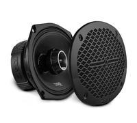 DS18 PRO-ZT69 - Altoparlanti a 2 vie Pro Audio Midrange con Bullet Tweeter integrato, 4 Ohm, 550 W Max, 275 W RMS, griglia metallica rossa inclusa (1 altoparlante)