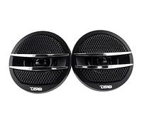 DS18 Tweeter X1 200 Watt Massimo Cupola PEI ferrite Tweeter - Set di 2 Argento