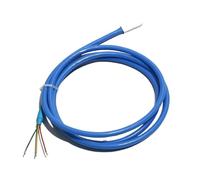 DS18B Sensore di temperatura digitale Sonda di rilevamento incapsulata Configurazione con asta diritta/patch/montaggio su foro 1M/2M/3M/4M/5M(Patch,Cable length 5M)