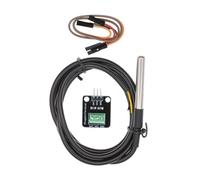 DS18B20 Kit Modulo Sensore di Temperatura Impermeabile 100 CM Cavo Sensore Digitale Adattatore Terminale Sonda In Acciaio Inox Per Arduino