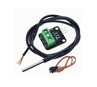 DS18B20 Kit Modulo Sensore di Temperatura Impermeabile 100 cm Cavo Sensore Digitale Adattatore Terminale Sonda per