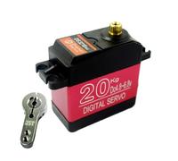 DS3218 RC Servo 20KG Metal Gear Digital Servo Aluminum Shell Baja Servo Solita Versione Impermeabile for Auto Baja