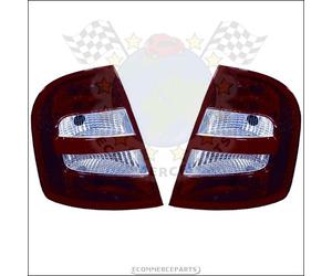 DS55530 Kit 2X Faro Gruppo Ottico Posteriore Dx+Sx per Skoda 1999/12>2004/12