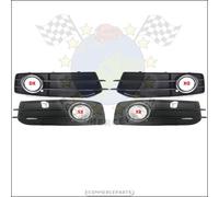 DS68098 Kit 2X Griglia Fendinebbia Dx+Sx per Audi 2008/07>2012/07 Audi 2008/07>