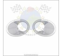 DS68458 Kit 2X Griglia Fendinebbia Dx+Sx per Nissan 2010/05>2013/09
