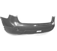 DS7101051 paraurti post nero liscio per Nissan Qashqai 02/06-12/13 (no vers.+2)