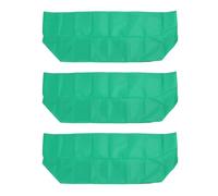 Dsacxixai 3 Piece Plant Frost Cover, Non-Woven Plant Frost Cover with Drawstring, Provides Frost Protection for Outdoor Potted Plants, 100 by 40 by 45cm (Green)