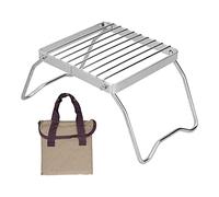 Dsacxixai Barbecue Charbon de Bois, Portatif Pliant en Acier Inoxydable Mini Grille Barbecue pour Le Camping en Plein Air