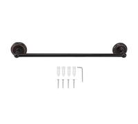 Dsacxixai Etagere Salle de Bain, Antique en Cuivre Simple Etagere Murale Salle de Bain pour Salle de Bains Cuisine (Black)