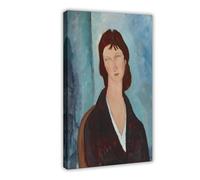 DSAHOZUD Amedeo Modigliani (12) stampe artistiche da parete moderne su tela per soggiorno e camera da letto, 50 x 75 cm