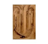 DSAHOZUD Artist Remedios Varo - Poster e stampe artistiche da parete per camera da letto, ufficio, 60 x 90 cm
