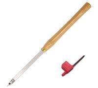 DSAINT Utensile for tornitura del Legno Sharp Detailer Tornio con Punta in Metallo Duro Scalpello for Utensili Bar Lame Sgorbia Lancia inclinata 35 ° con Inserto in carburo diamantato