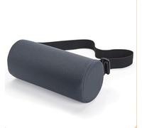 DSAoTeng Cuscino cilindrico ergonomico in memory foam, con cinghia regolabile, copertura lavabile, per sollievo dal dolore alla schiena e supporto posturale, sedia da ufficio, auto, letto, viaggi