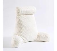 DSAoTeng Cuscino da lettura con braccioli, supporto per la schiena, ergonomico con imbottitura in cotone PP, cuscino per sedersi a letto sul divano, con supporto lombare e collo, per leggere e
