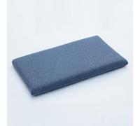 DSAoTeng - Cuscino in memory foam raffreddante - Cuscino ergonomico ultra sottile per il supporto del collo, morbido, a basso profilo, ortopedico per dormire con copertura rimovibile per chi dorme
