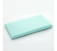 DSAoTeng Cuscino rinfrescante in memory foam, ergonomico, ultra sottile, supporto per il collo, morbido, ortopedico a basso profilo, cuscino per dormire con fodera rimovibile, per chi dorme sulla