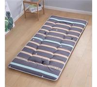DSAoTeng Materasso singolo da pavimento giapponese, stampa alla moda, pieghevole, stile tatami, double face, per dormitorio, campeggio, camera degli ospiti, yoga, viaggi, tutte le stagioni (alce, 90 x