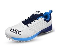 DSC Jaffa, Cricket Shoe Uomo, White/Navy, 43 EU