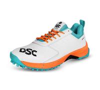DSC Jaffa, Cricket Shoe Uomo, White/Orange, 41 EU