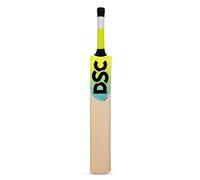 DSC Pipistrello, Wildfire Warrior-Mazza da Cricket da Tennis, Manico Corto, 3 Gioventù Unisex, Beige