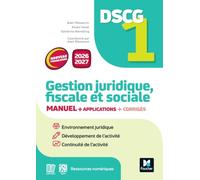 DSCG 1: Gestion juridique, sociale et fiscale