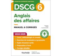DSCG 6 Anglais des affaires