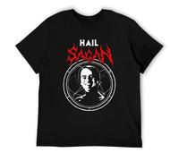 DSCXSD NWT Hail Sagan American Musical Group Graphic Logo T-Shirt Size S-4XL Black BlackBlack