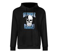 DSCXSD Pougn Men's Stone Cold Steve Aun Logo T-Shirt Black L