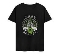 DSCXSD Tee Gary Moore Guitar T-Shirt - Direct from Stockist Black L Black