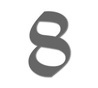 DSD Supplies ltd. , Colore:Anthracite, Dimensione:15cm / 5.9'' / 150mm