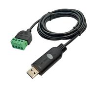 DSD TECH Cavo da USB a RS485 SH-U14 Chip FTDI integrato con morsettiera da 1,8 M / 5,9FT