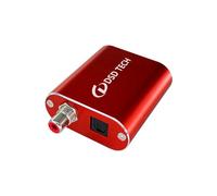 DSD TECH SH-AU02A Supporto adattatore audio SPDIF coassiale da USB a TOSLINK 96K 24Bit