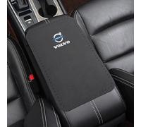 DSEEAK Cuscino Bracciolo Auto, per Volvo XC40 2019-2023 Cuscino Antiscivolo Console Centrale Auto Pelle Copri Bracciolo Auto con Tasca Portaoggetti,B