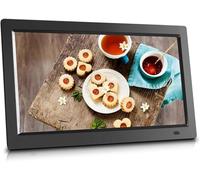 DSeenLeap Cornice Digitale Multi-Formato di Grandi Dimensioni da 22/24/27/32", Supporta Video e Musica, la Presentazione può Essere montata a Parete, Facile da Usare per Gli Anziani (Nero 27 Pollici)