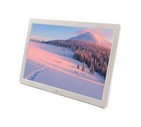 DSeenLeap Cornice Digitale per Foto da 17 Pollici, Macchina pubblicitaria Elettronica ad Alta Definizione, Supporta Video 1080P, Ingresso HDMI, può Essere montata a Parete (Bianco)