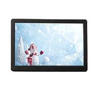 DSeenLeap Cornice Elettronica HD da 14,5 Pollici bifacciale, Alta risoluzione 1280800, Calendario e Orologio, Telecomando a infrarossi, Macchina pubblicitaria Video USB