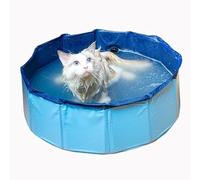 Dsejynxx Piscina Cane Piscina per Cani, Pieghevole Taglia Grande Piscina per Animali per Cani Piccoli Grandi Animali Domestici Gatti(Color:a,Size:60 * 20cm)