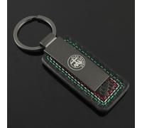 dsetryj Auto Portachiavi, per Alfa Romeo Giulia Stelvio Tonale Giulietta Mito 156 149 4c 159 Porta Chiavi Custodia Leggero per Chiavi Resistente Portacarte con Protezione Auto Accessori,A