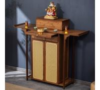 DSEWTEZXI Mobiletto porta-altare buddista con cassetti for tempio, Altare for meditazione domestico con mobiletto, Tavolo porta-altare for chiese con decorazioni retrò, Tavolo for statue di Buddha.