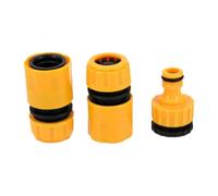 DSFDFDG Adattatore for Rubinetto dell'Acqua Multifunzionale con connettore rapido for Tubo da Giardino da 3/4 "e 1/2" for irrigatore for Lavanderia, Riparazione, Raccordo in Ottone a Prova di perdite
