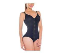 DSFDFDG Body modellante for la vita delle donne Body modellante for il controllo della pancia dopo il parto Shapewear for il corpo con reggiseno(Black,M)