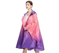 DSFDFDG Impermeabile da Motociclista, colorato, da Donna, Leggero, Poncho, da Uomo, Impermeabile, Mantello, Impermeabile, for Adulti, Abbigliamento Antipioggia for Motociclisti sfumato.(Color-05)