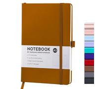 DSFDFDG Quaderno con cinturino for schizzi A5, piccolo taccuino, quaderni e diari A6, cancelleria, diario, blocchi for appunti, ufficio, materiale scolastico Per Scrivere, Per Diari(Brown,A5)