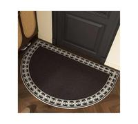 DSFDFDG Zerbino Tappetino semicircolare, porta d'ingresso antiscivolo for interni ed esterni, decorazione for la casa, tappeto for soggiorno(SJR-10,50x80cm 20x31inch)