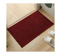 DSFDFDG Zerbino Zerbino ad anello in seta tinta unita con base antiscivolo for ingressi di casa, ideale for porte o corridoi esterni. Rimozione della polvere domestica(Color 12)