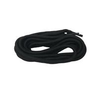 DSFIHJO 4 paia Lacci for scarpe rotondi classici Lacci for scarpe solidi in poliestere Stivale for scarpe Sneaker Lacci for scarpe 70/90/120/150 cm(Black,90cm)