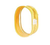 DSFIHJO Borsa Per Cavi Scatola portaoggetti multifunzionale for dati, trasparente, da viaggio, for esterni, rotonda per Accessori Tecnologici(Yellow)