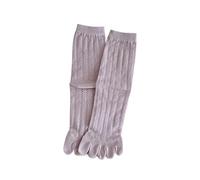 DSFIHJO Calze Con Dita Calzini estivi a cinque dita in maglia cava ultrasottile for donna, calzini traspiranti che assorbono il sudore, con divise per lo Sport(Color04)